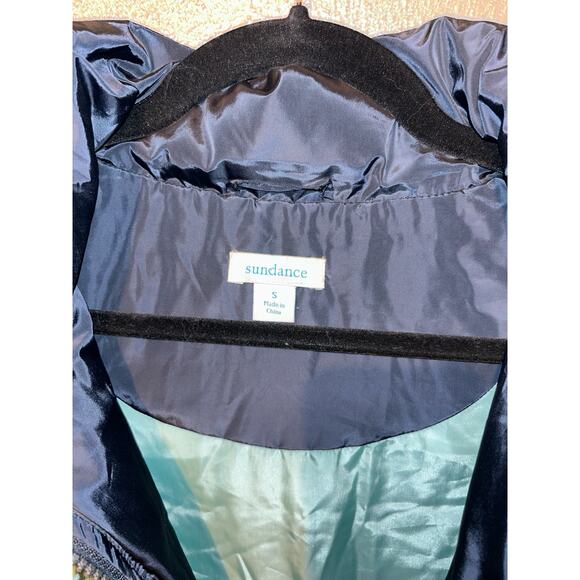 Sundance Dottie Retro Duck Down 80s 90s ColorBlock Puffer Long - Picture 9 of 10